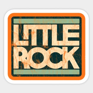 Little Rock Block Sticker